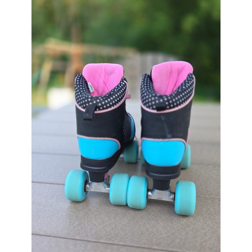 Roller Derby Roller Star 750 Roller Skates Blue Black Pink Womens Size 8 - Picture 8 of 10